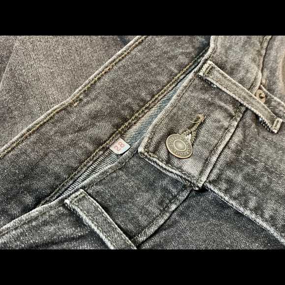 Levi’s MILE HIGH WIDE LEG WOMEN'S JEANS - Call It A Night - Grey - Picture 6 of 8